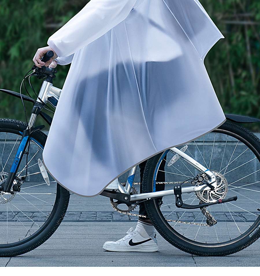 【売切】レインウェア 防水仕様 自転車専用ポンチョ
