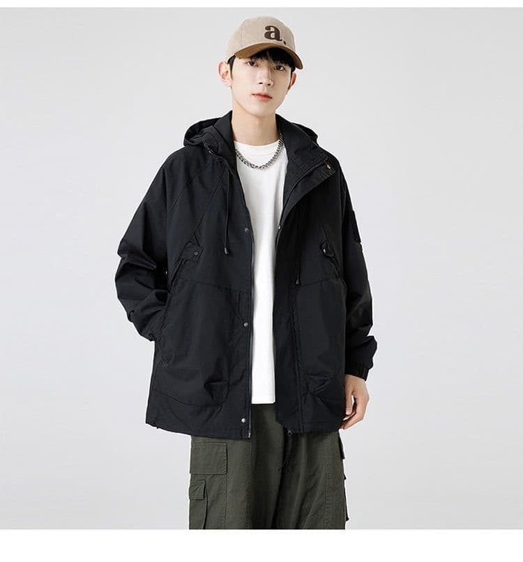 カジュアル　アウトドアレインウェア