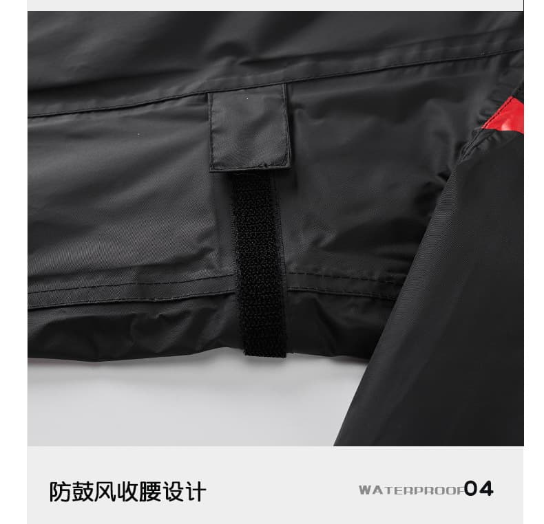 レインウェア バイク用防水安全プロテクションスーツ