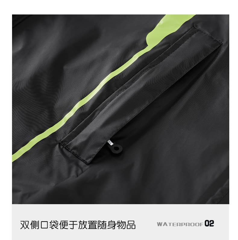 レインウェア バイク用防水安全プロテクションスーツ