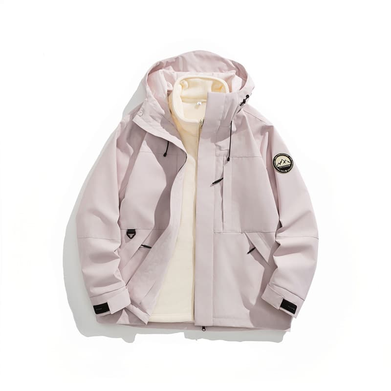 レインウェア アウトドア対応 多機能フードジャケット