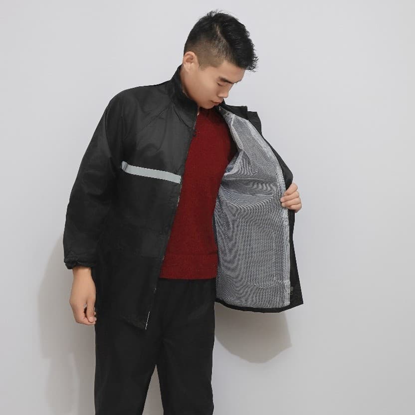 レインウェア 二重構造快適防水レインスーツ