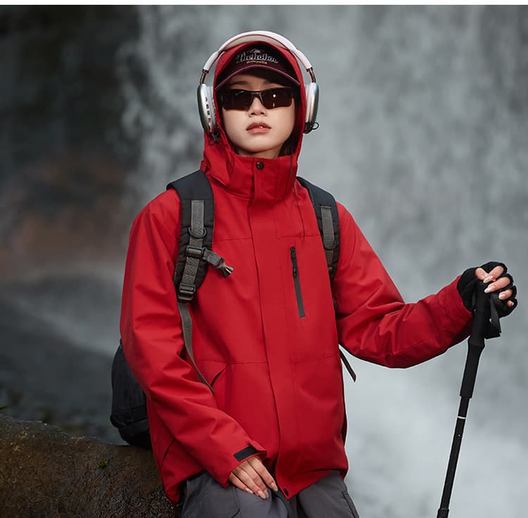 レインウェア アウトドア防水ジャケット