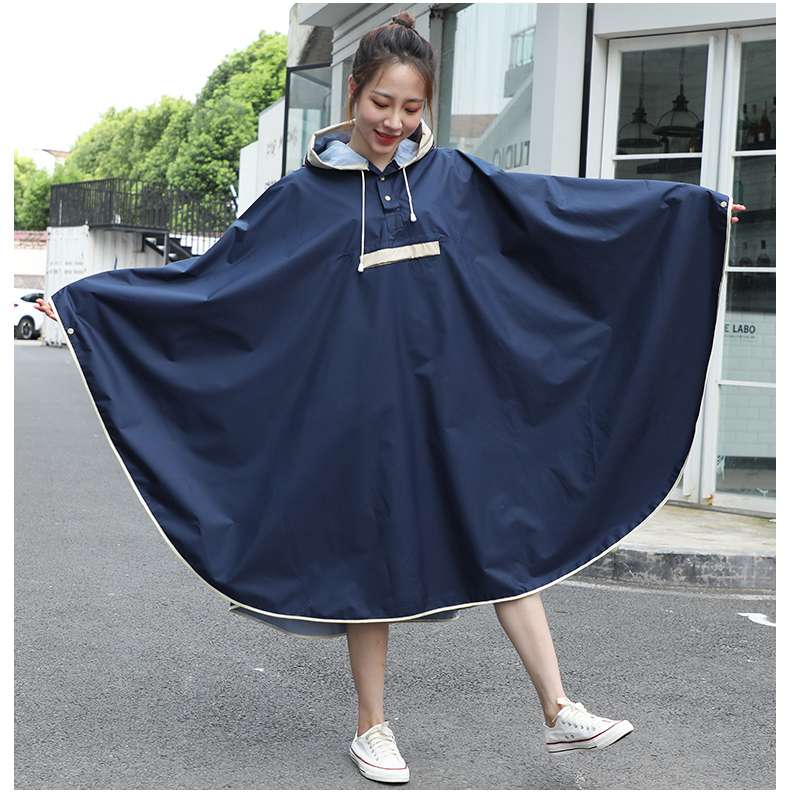 レインウェア やわらか防水ポンチョ雨衣