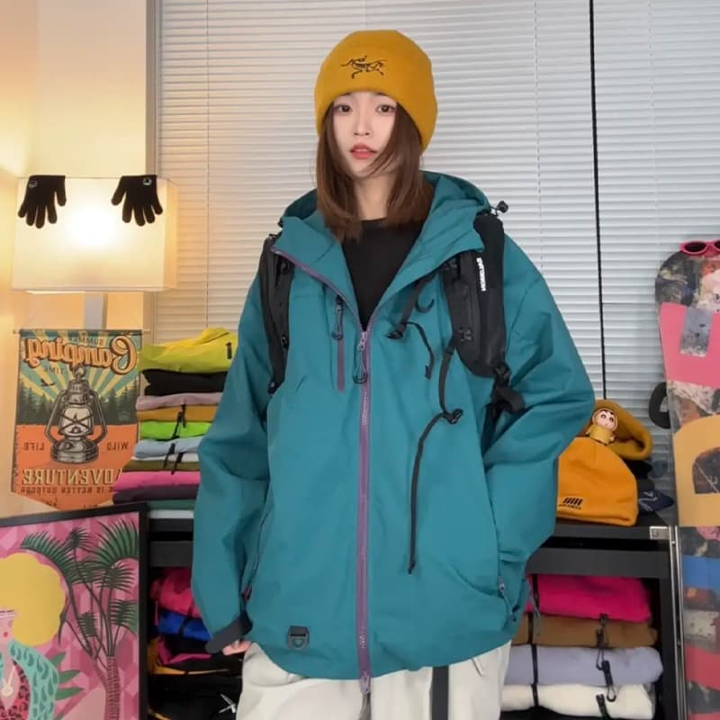 レインウェア アウトドア対応レインパーカー