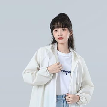 【売切】シンプル長丈レインウェア