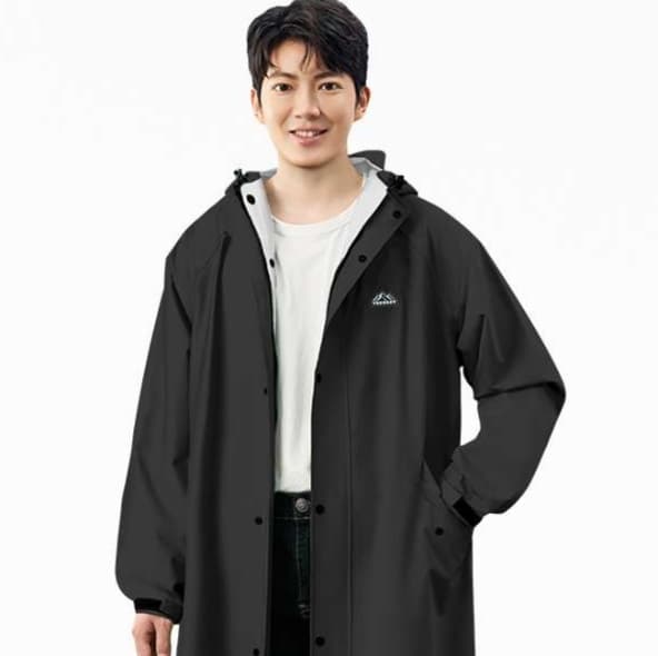 【売切】防水ロング丈ツーリングレインウェア