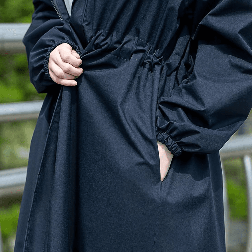 レインウェア 軽やか優美レインワンピース