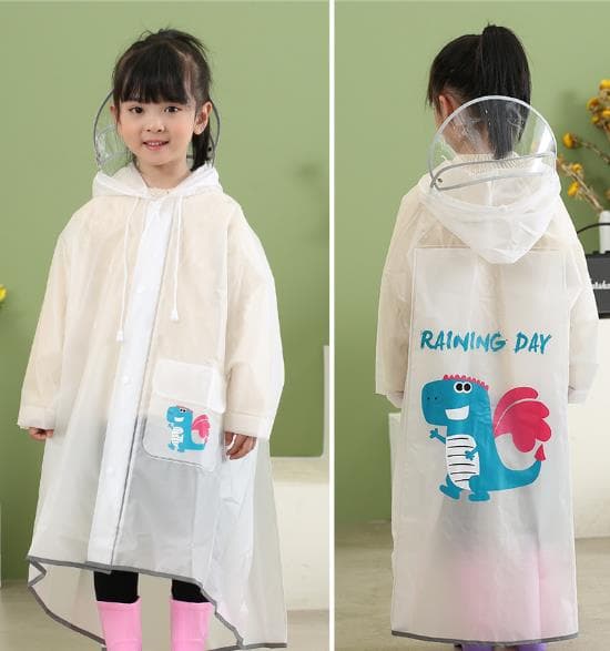レインウェア 子供用かわいい動物柄レインコート防水雨具