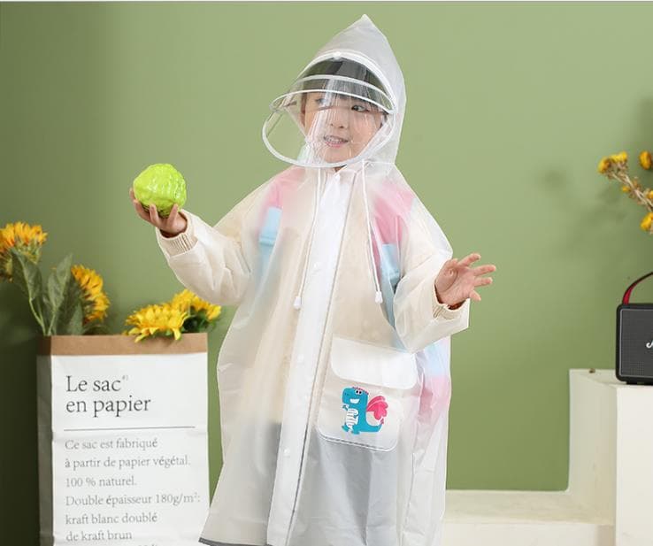 レインウェア 子供用かわいい動物柄レインコート防水雨具